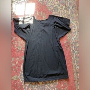 butterfly sleeve dress